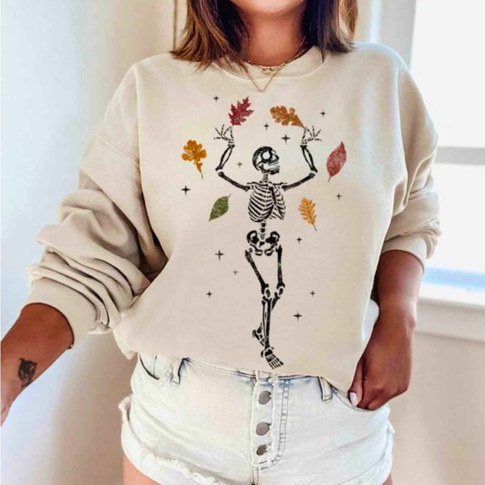 Fall Skeleton Sweatshirt
